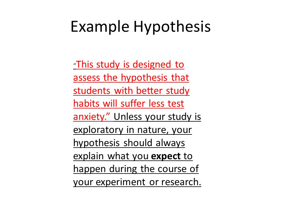 1 - Three Types of Hypotheses